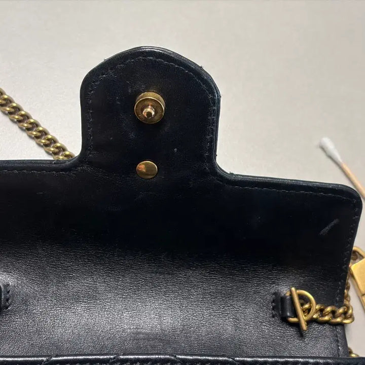 [BUNJANG] Gucci Matelasse Mini Chain Bag Black / 공홈 구매 정품 / 구찌 마틀라세 미니 체인백 블랙