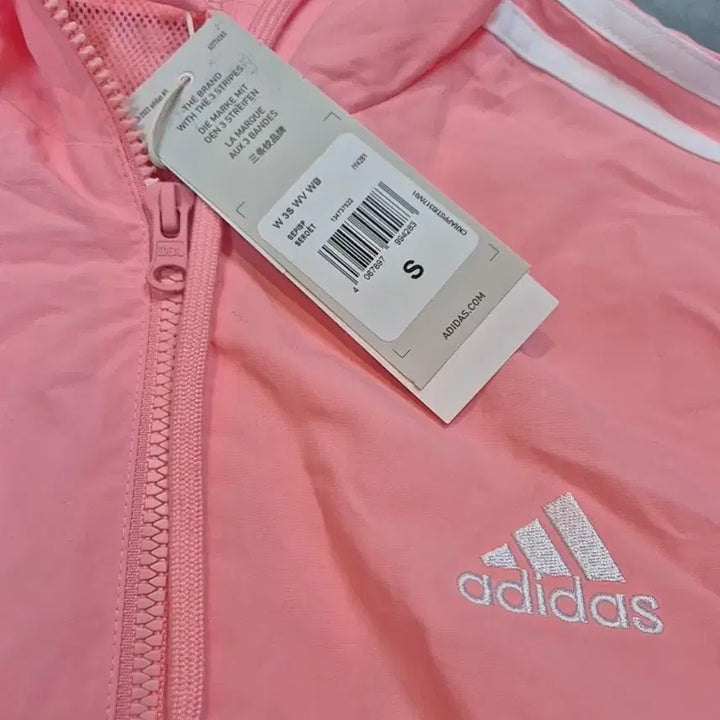 [BUNJANG] Adidas Pink Windbreaker Jacket S / 아디다스 핑크 바람막이 S 새상품 IY4261