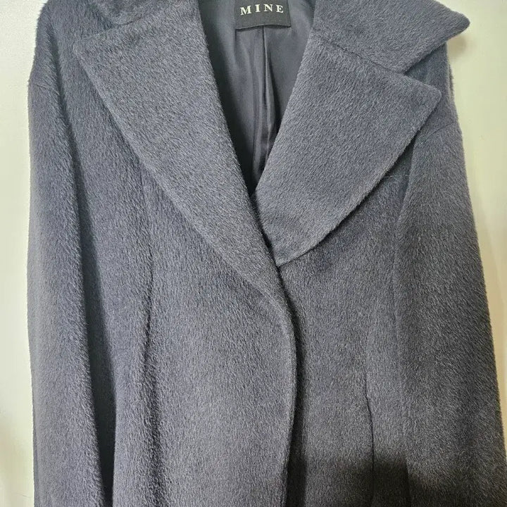 [BUNJANG] Mine Piacenza Ramar Coat Grey 55 / 마인 mine 피아센자 라마코트 진그레이 55