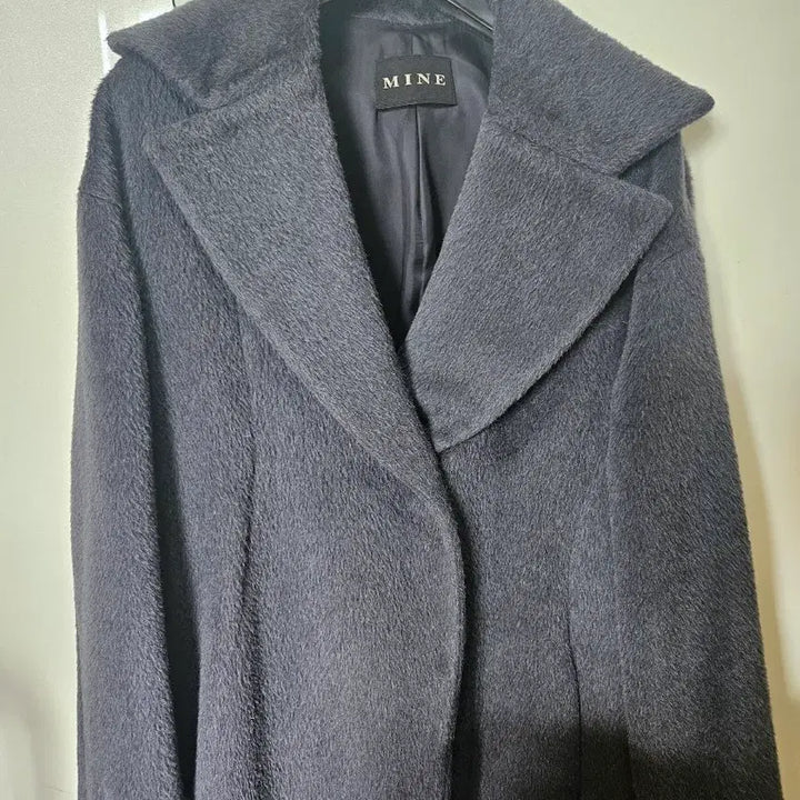 [BUNJANG] Mine Piacenza Ramar Coat Grey 55 / 마인 mine 피아센자 라마코트 진그레이 55