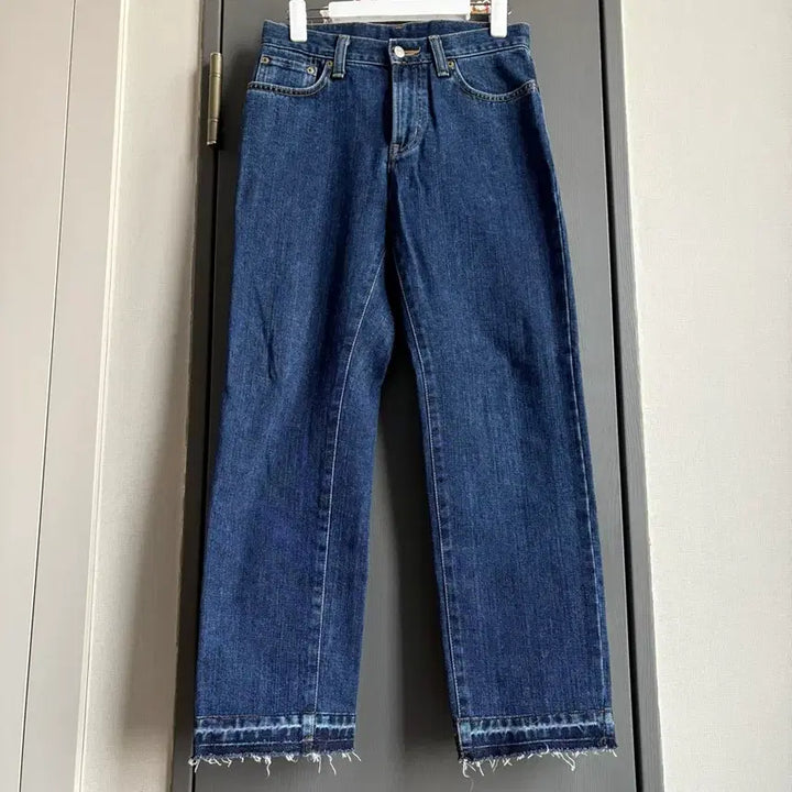 [BUNJANG] EDWIN E603 Japan Mid-Wash Cutoff Denim / (28) 에드윈 EDWIN E603 재팬 중청 컷오프 데님