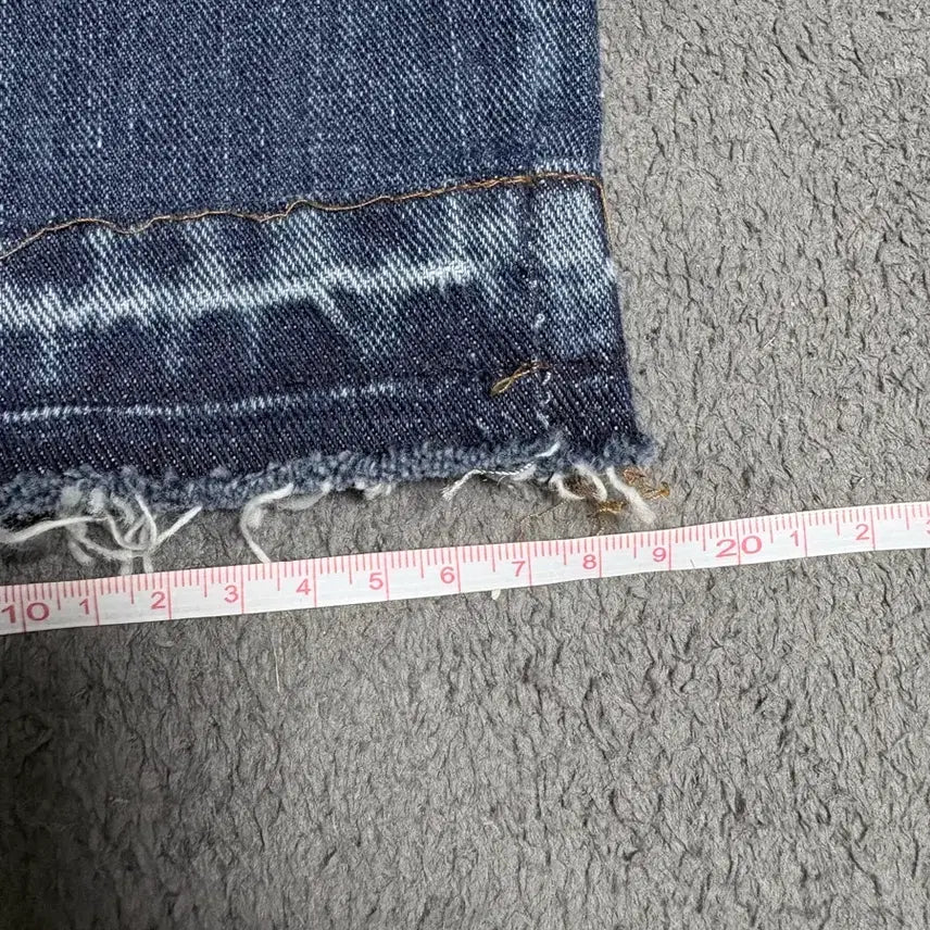 [BUNJANG] EDWIN E603 Japan Mid-Wash Cutoff Denim / (28) 에드윈 EDWIN E603 재팬 중청 컷오프 데님