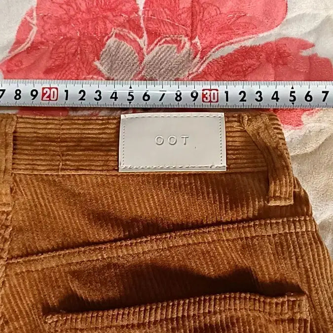 [BUNJANG] OOTJ Wide Corduroy Pants 26 inch / OOTJ 와이드 코듀로이팬츠 26인치 기장97