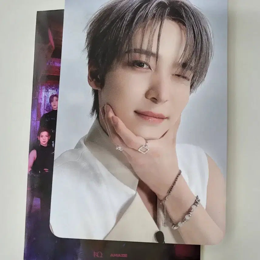 에이티즈 vr 윤호 포카