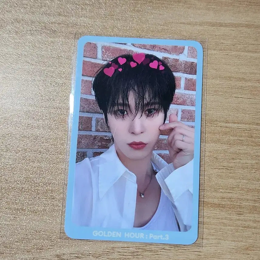 ATEEZ 에이티즈 윤호 GOLDEN HOUR PT.3 공방 미팬 포카