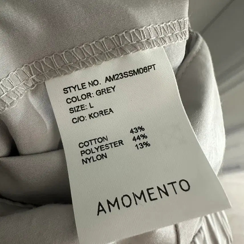 [BUNJANG] AMOMENTO Drawstring Pants L / 아모멘토 드로우스트링 팬츠 L