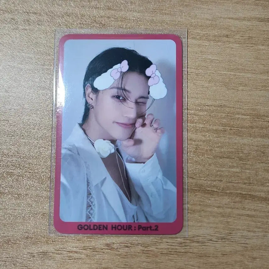 ATEEZ 에이티즈 우영 golden hour part.2 공방 포카