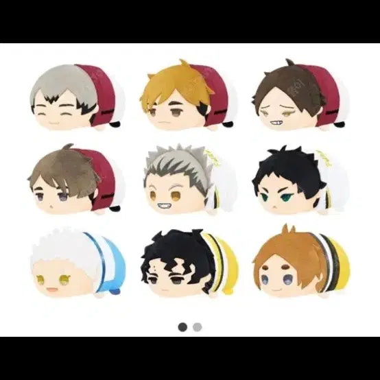 [BUNJANG] Haikyu Mochi-masu Hoshiumi, Komori Bundle Set / 하이큐 모찌마스 인형 호시우미 코모리 일괄