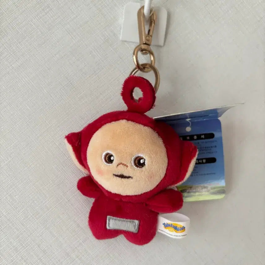 [BUNJANG] Teletubbies Po Doll Keychain / 텔레토비 뽀 인형 키링