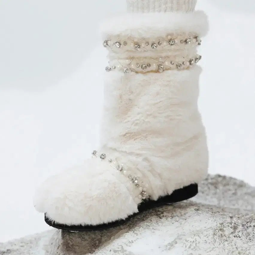 [BUNJANG] Dirties Fur Boots / 더티스 퍼 부츠