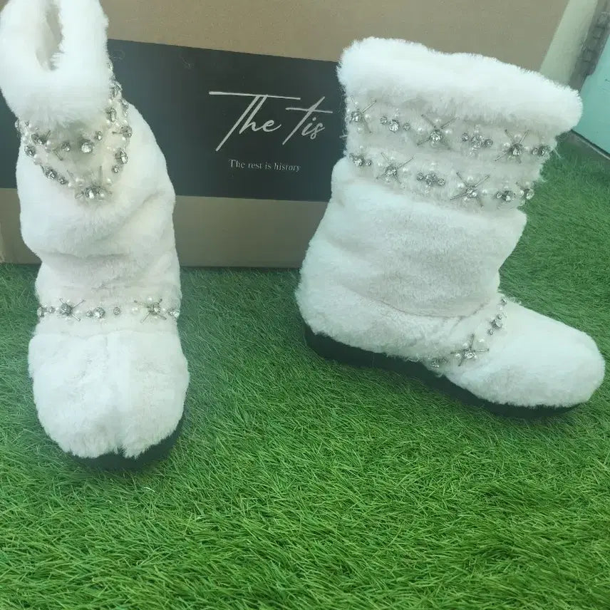 [BUNJANG] Dirties Fur Boots / 더티스 퍼 부츠