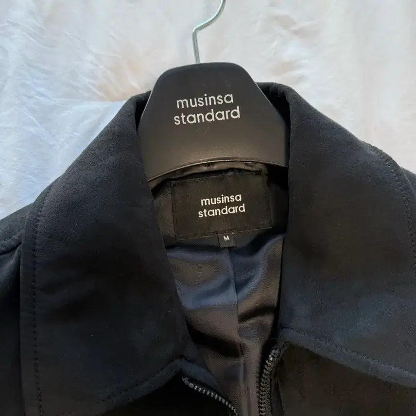 [BUNJANG] Musinsa Standard Blouson Jacket Black / 무신사 스탠다드 블루종 자켓 블랙