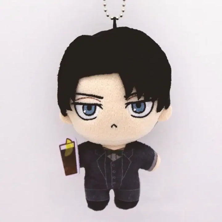 [BUNJANG] Attack on Titan Levi HUB Pub Collaboration Plush Doll / 진격의거인 진격거 리바이 HUB 펍 콜라보 봉제인형 누이