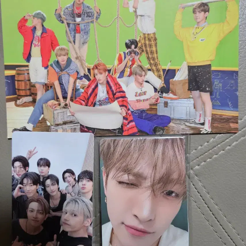 에이티즈 에잇룸 8room 7주년 팝업 입장 특전 포카세트 엽서 단체포카