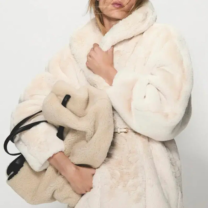 [BUNJANG] COS Mink Coat / COS 코스 밍크 코트