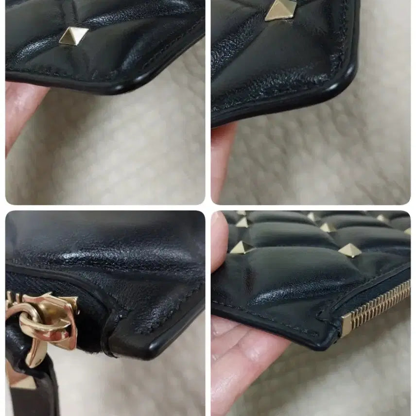 [BUNJANG] Valentino Candystud Clutch / 발렌티노 캔디스터드 클러치.