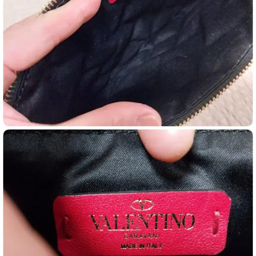 [BUNJANG] Valentino Candystud Clutch / 발렌티노 캔디스터드 클러치.