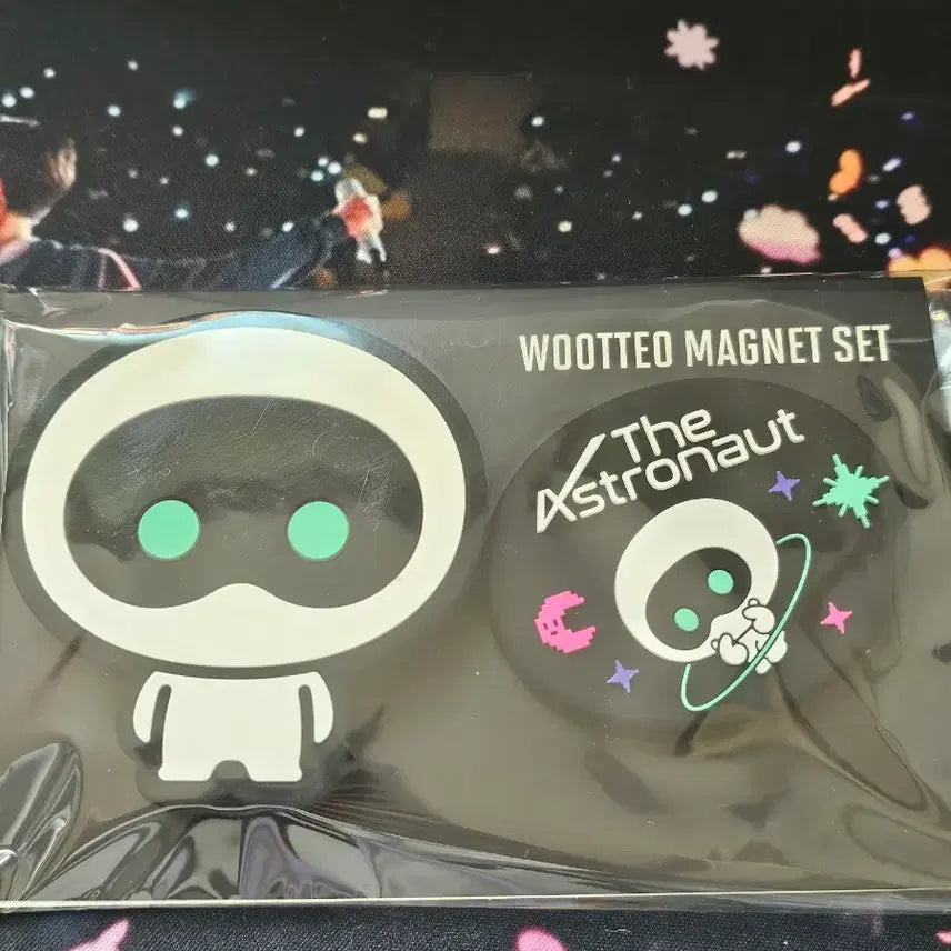 WOOTTEO 우떠 Astronaut 마그넷 세트 방탄소년단진 굿즈