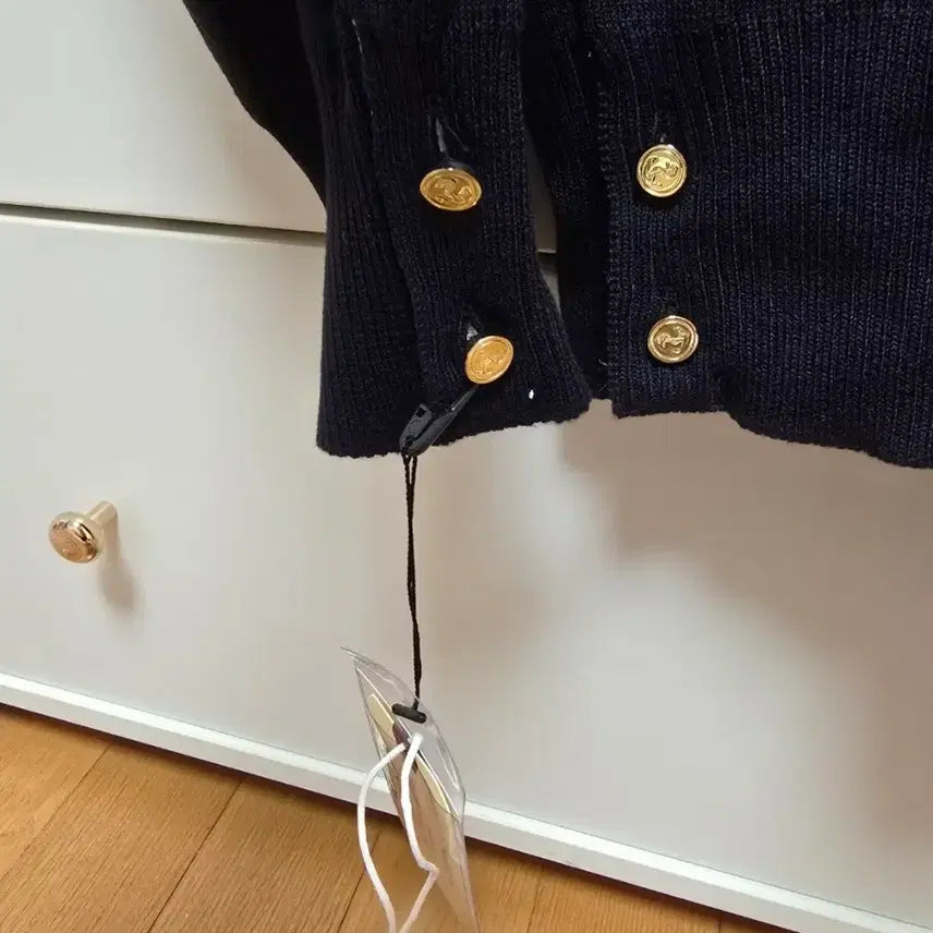 [BUNJANG] Thom Browne Milano Stitch Navy Knit Cardigan / [새상품]톰브라운 밀라노스티치 네이비 니트 4선 완장 가디건