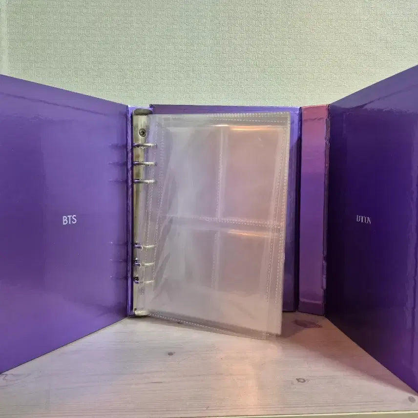 방탄소년단 디아이콘 커스텀북 단체포카+포카바인더