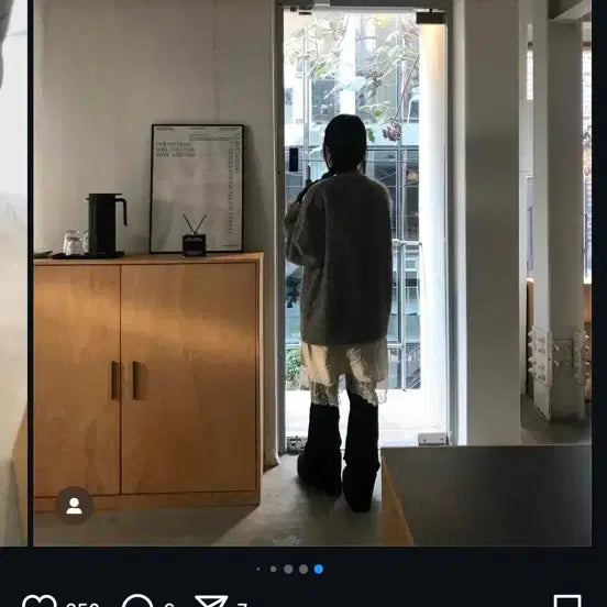 [BUNJANG] London Flat Vivi Alpaca Knit Gray / 런던플랏 비비 알파카니트 그레이