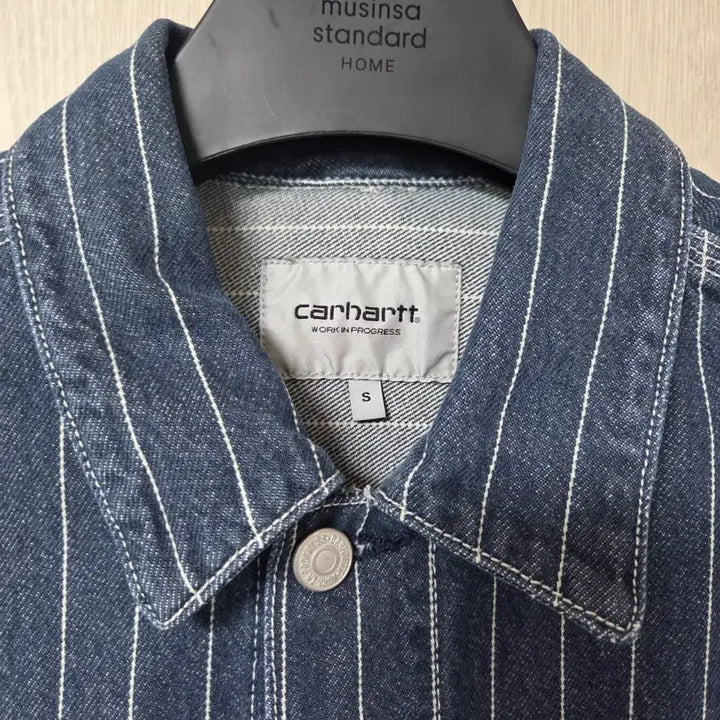 [BUNJANG] Carhartt WIP Orlean Denim Jacket S Size / 칼하트wip 오를레앙 데님 자켓 (orlean) S 사이즈