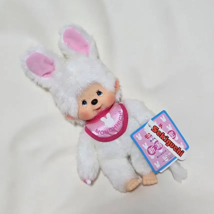 [BUNJANG] Monchhichi Niigata Limited Snow Rabbit / 몬치치 니가타 한정 희귀  눈토끼