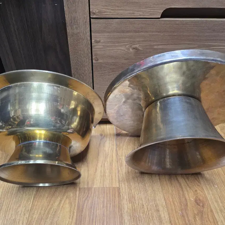 [BUNJANG] Miscellaneous Yuragi Bangzza Brass Tableware Set / 놋그릇)유기방짜 놋밥상 + 놋불기