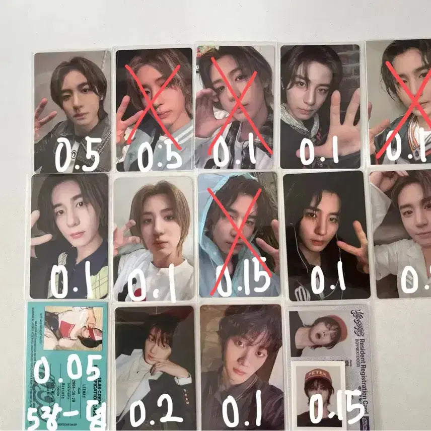 보이넥스트도어 이한 포토카드 판매