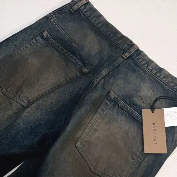[BUNJANG] 25AW Never Forget 3D Twisted Wide Leg Jeans / 25AW 네버포겟 3D TWISTED WIDE LEG JEANS