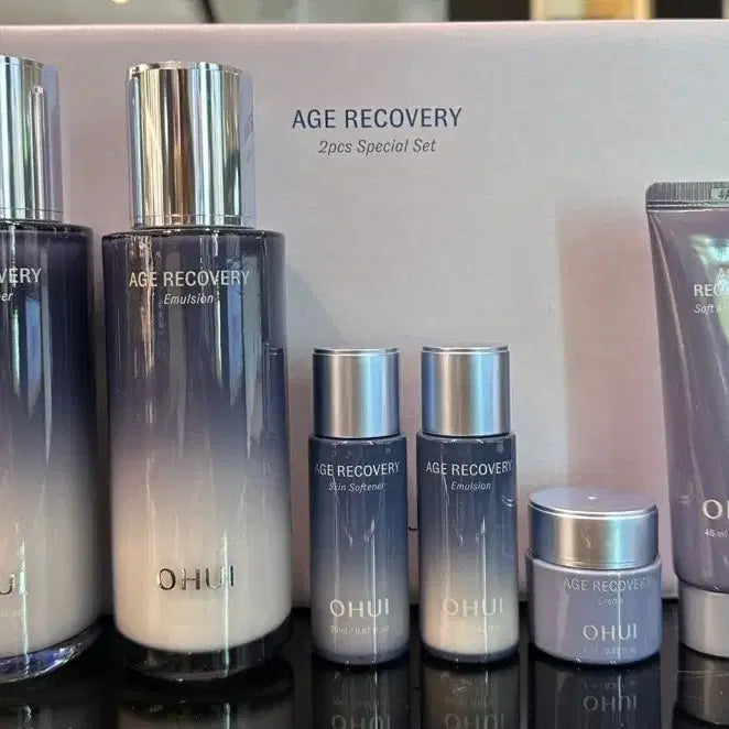 [BUNJANG] OHUI Age Recovery Skin Care Set / 오휘 에이지 스킨로션 화장품세트 정품!