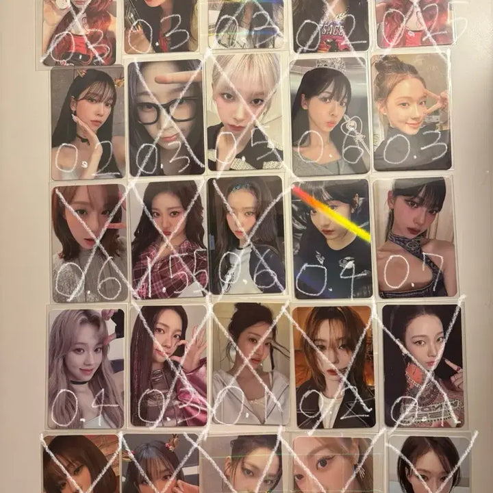 에스파 포카 포토카드 카리나 윈터 지젤 닝닝 걸그룹 여돌