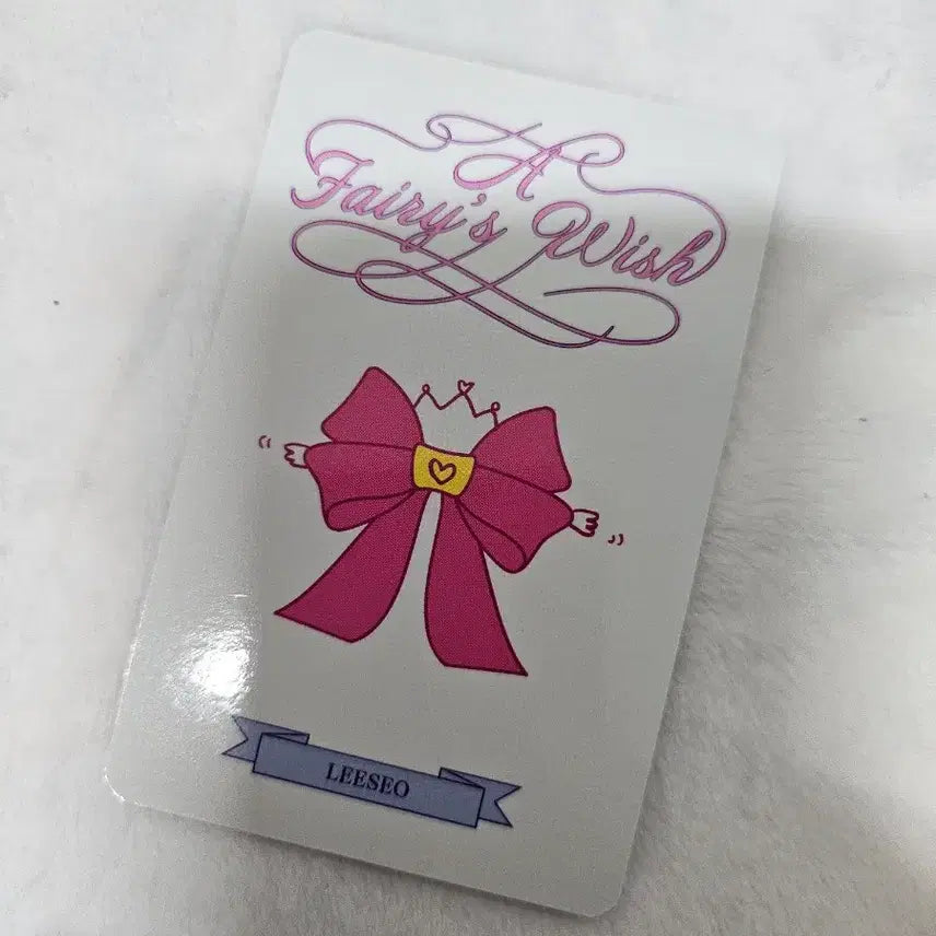 IVE 아이브 2024년 페어리위시 시즌그리팅 포카 -이서-