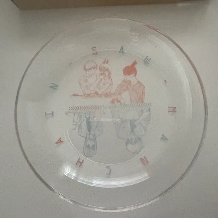 [BUNJANG] Chainsaw Man Jump Shop Mini Glass Plate / 체인소맨 미니 유리 플레이트 | 점프샵 공식 굿즈 | 일본 한정