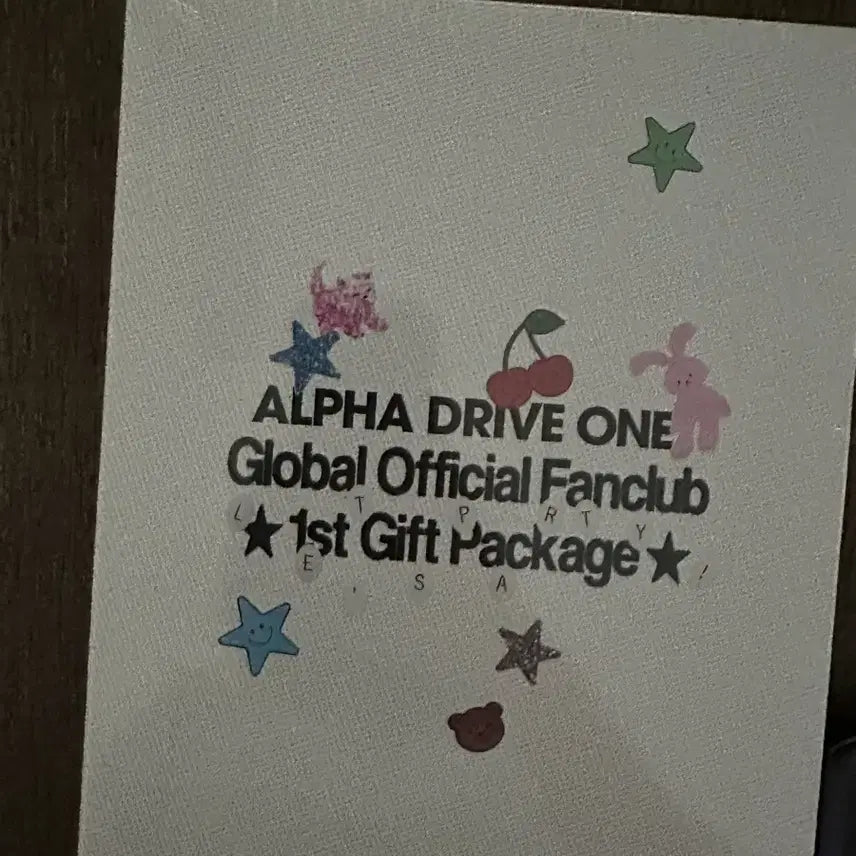 알파드라이브원 알디원 멤버십 키트 미개봉