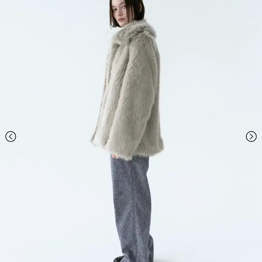 [BUNJANG] Hwi Faux Fur Jacket / Hwi 휘 포그퍼자켓