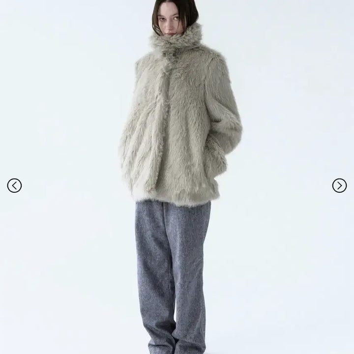 [BUNJANG] Hwi Faux Fur Jacket / Hwi 휘 포그퍼자켓