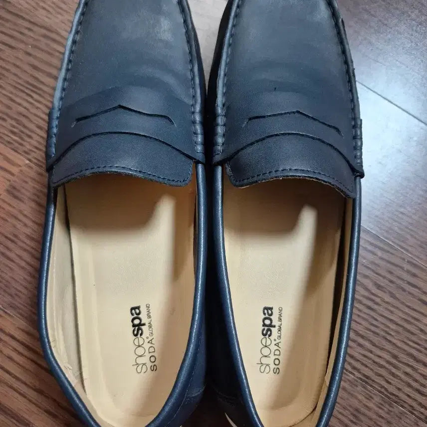 [SOLD OUT] 소다 shoespa 남성 로퍼 네이비