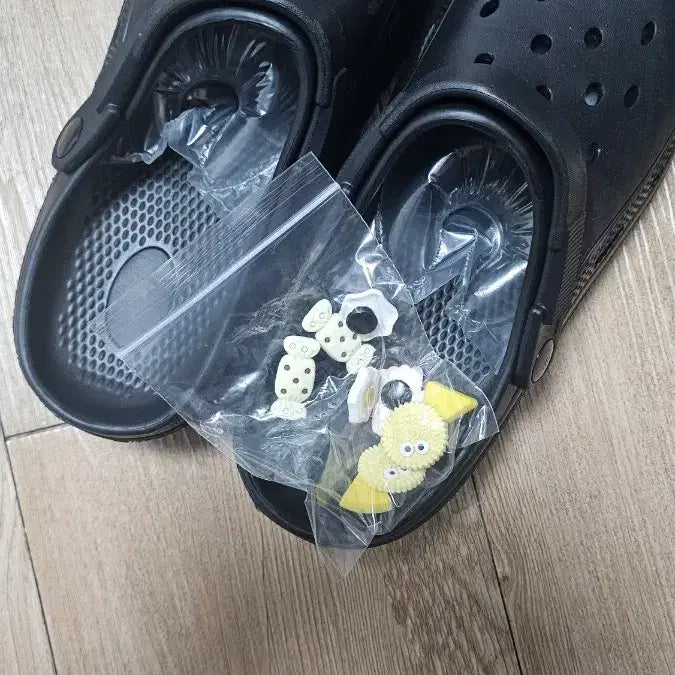 [BUNJANG] Clog Platform Slippers (4cm Heel) - New / 여성용 클로그 슬리퍼 (통굽 키높이) 미사용 새제품 판매합니다 크록스종류