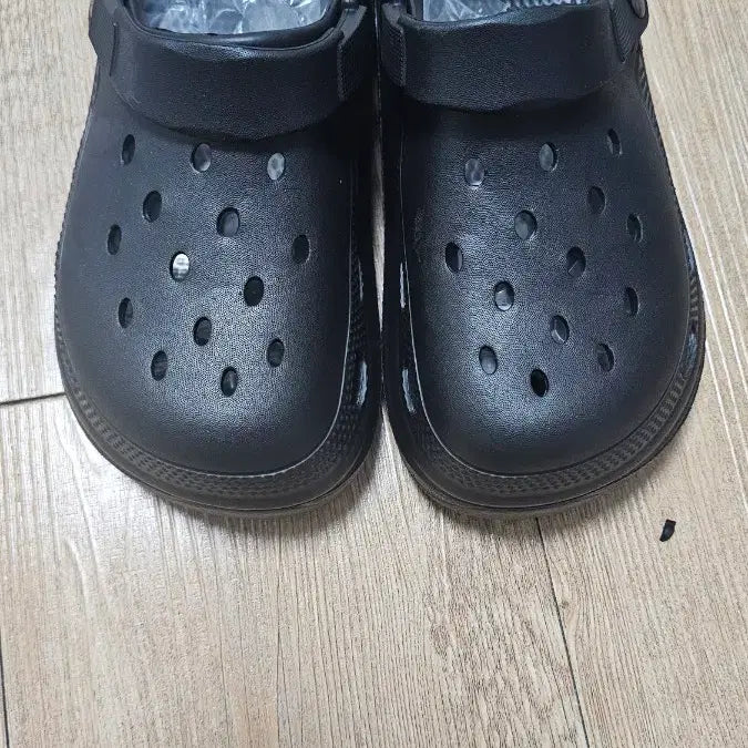 [BUNJANG] Clog Platform Slippers (4cm Heel) - New / 여성용 클로그 슬리퍼 (통굽 키높이) 미사용 새제품 판매합니다 크록스종류