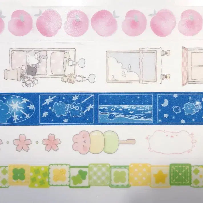 [BUNJANG] Masking Tape Bundle Set / 다꾸 마스킹테이프 마테 띵(3)