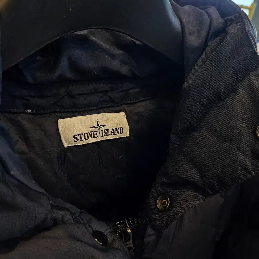 [BUNJANG] Stone Island Crinkle Reps Padded Jacket / [S급/정품] 스톤아일랜드 크링클랩스 패딩 S사이즈