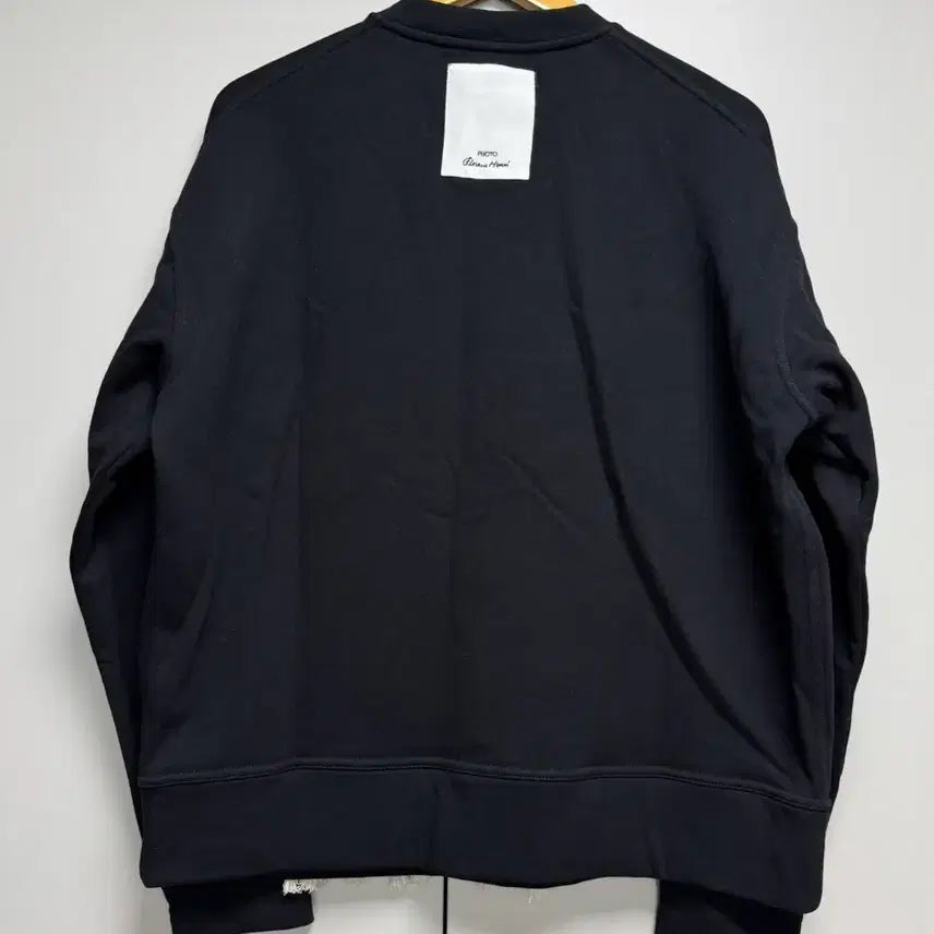 [BUNJANG] Jil Sander Graphic Patchwork Fringe Sweatshirt / 질샌더 그래픽 패치워크 프린지 맨투맨