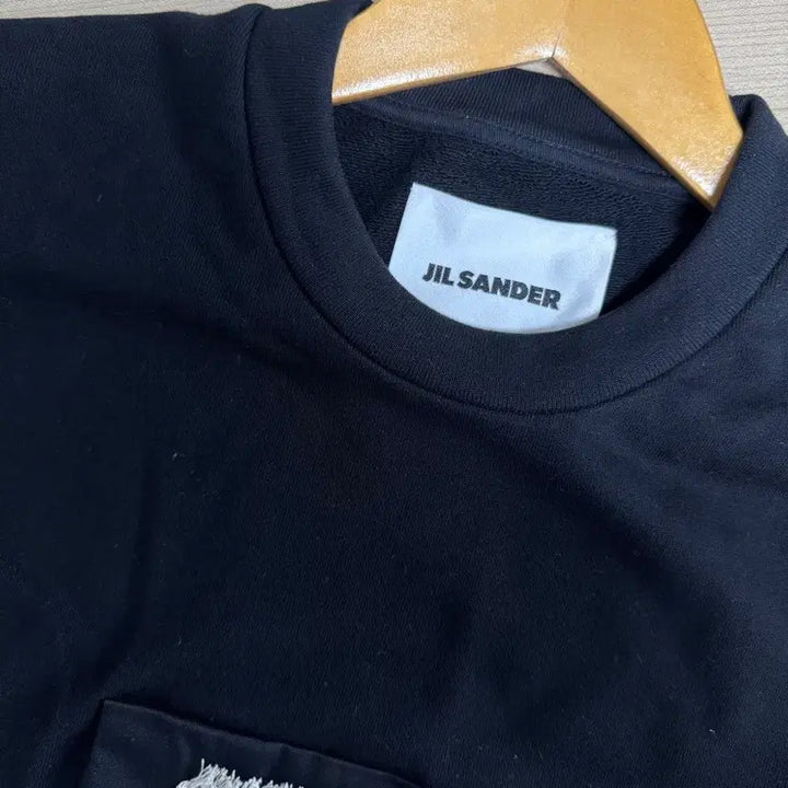 [BUNJANG] Jil Sander Graphic Patchwork Fringe Sweatshirt / 질샌더 그래픽 패치워크 프린지 맨투맨