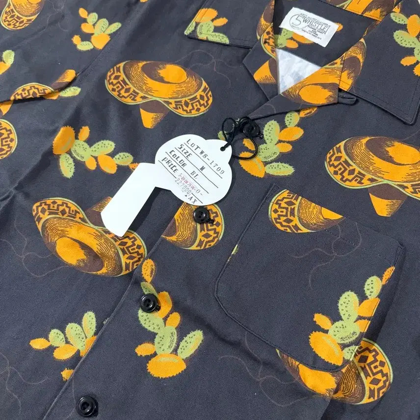 [BUNJANG] 5WHISTLE Vintage Sombrero Pattern Shirt / 5WHISTLE 노스노네임 빈티지 셔츠
