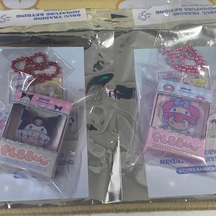 플레이브 미니어처 키링 밤비 은호