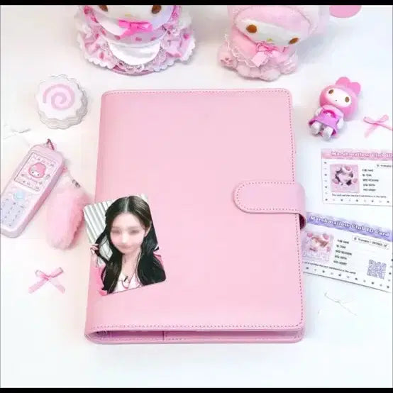 [BUNJANG] Fromis_9 4-Pocket Binder / 프롬아블 4칸 6공 바인더 화이트