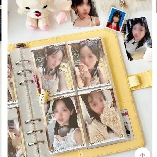 [BUNJANG] Fromis_9 4-Pocket Binder / 프롬아블 4칸 6공 바인더 화이트