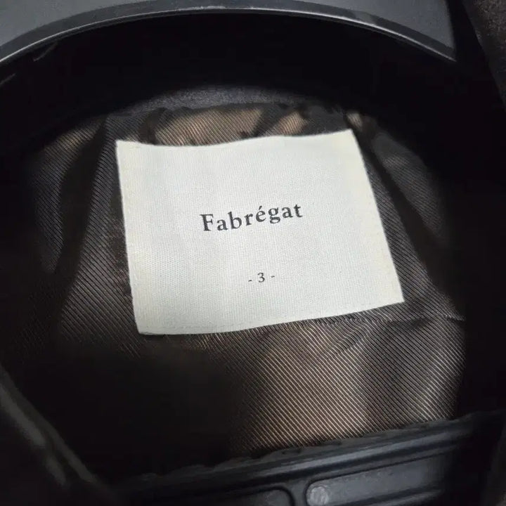 [BUNJANG] Fabrega Beacon Leather Jacket Dark Brown (Size 3) / 파브레가 비콘 레더 자켓 다크 브라운 3사이즈