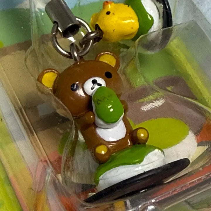 [BUNJANG] Rilakkuma Matcha Strap Boxed / 리락쿠마 말차 스트랩 박스형